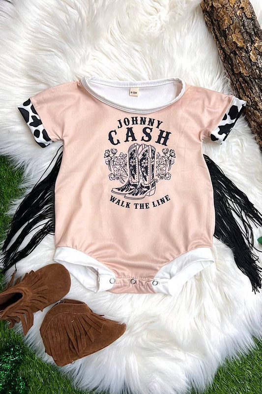 Walk the Line Fringe Onesie