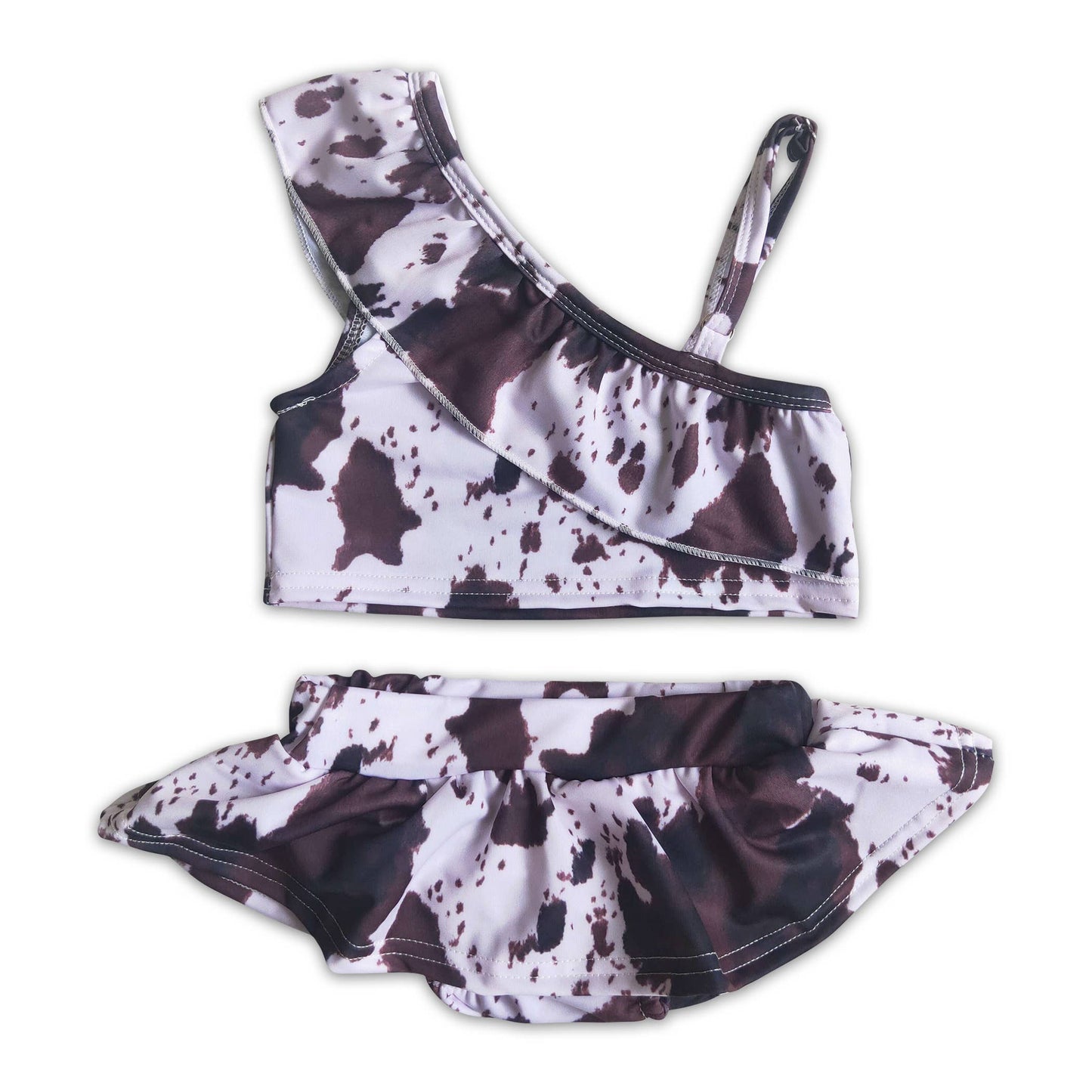 Cow Print 2-Piece Swimsuit