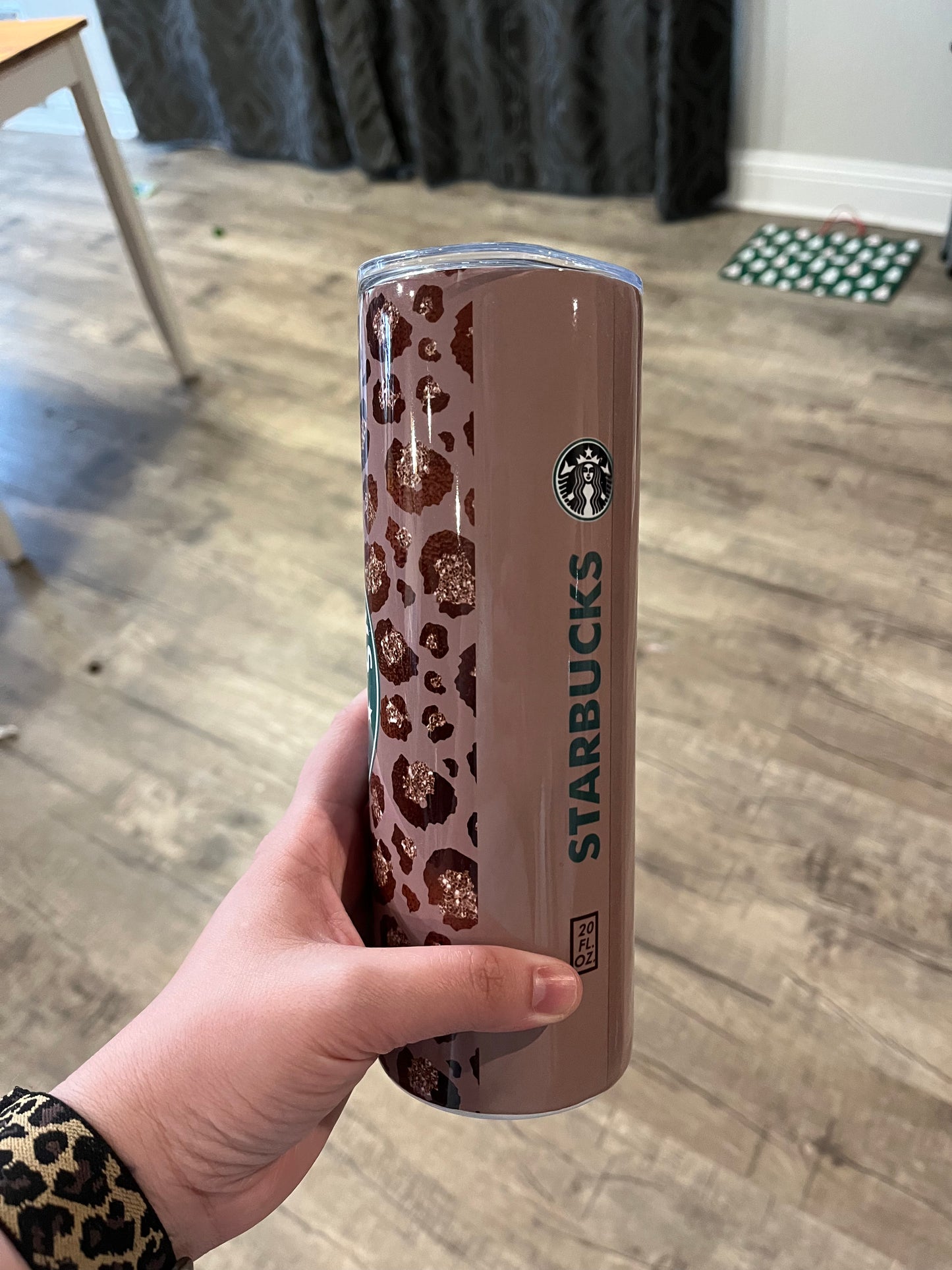 Leopard Starbucks Tumbler