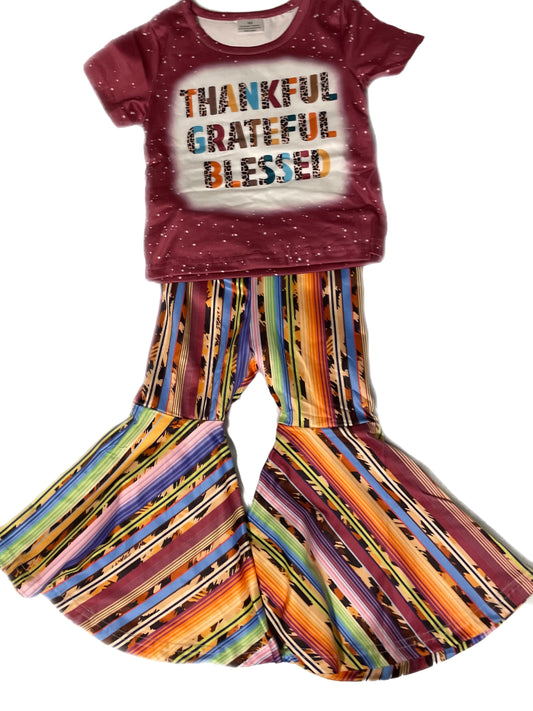 Thankful Grateful Blessed Outfit